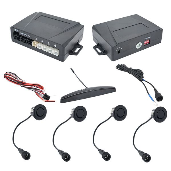 12V DC Ultrasonic Car Reverse Parking Sensor System Front Rear for Subaru Suzuki Tesla
