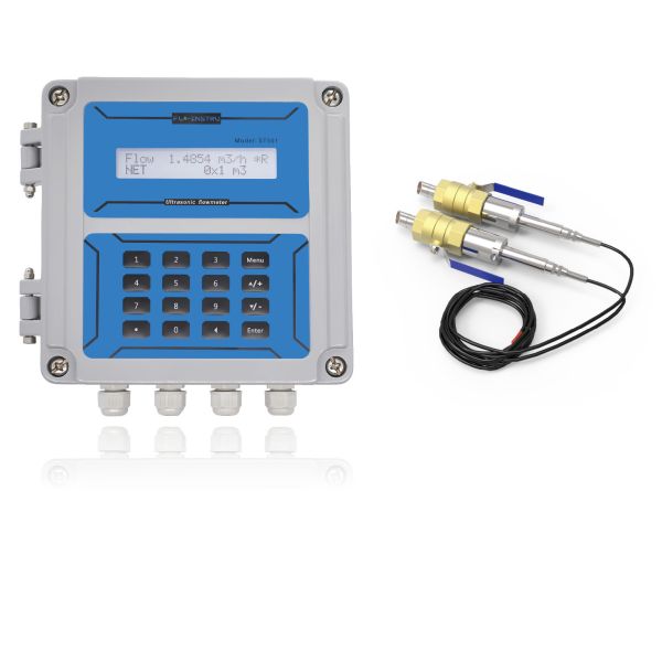 ST501 Insertion Ultrasonic Flow Meter with DN25-DN1200 Range IP65 Enclosure and 4-20mA Output