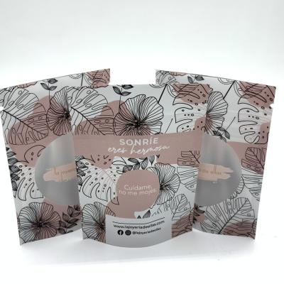 50 mícrons de corpo esfregam os malotes CMYK do empacotamento flexível do zíper de Mylar do malote impressos