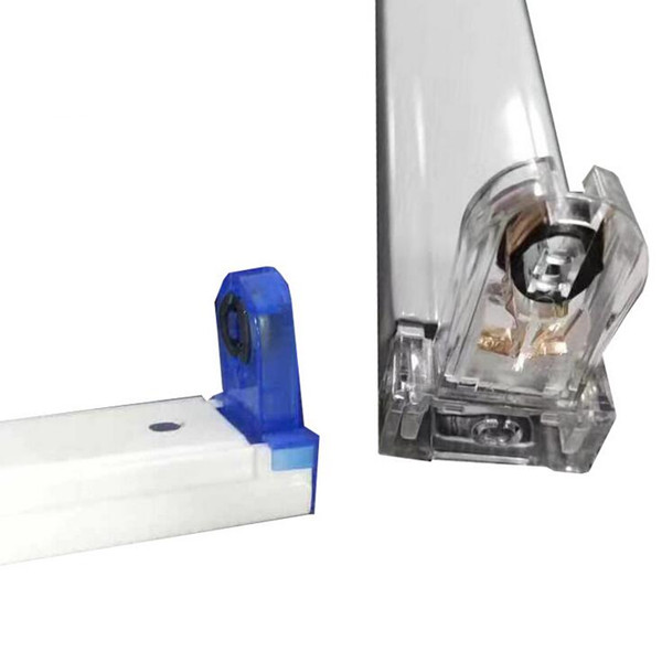 60cm 120cm 150cm 600mm 1200mm 1500mm glass plastic T8 Led Tube bracket fixture holder frame