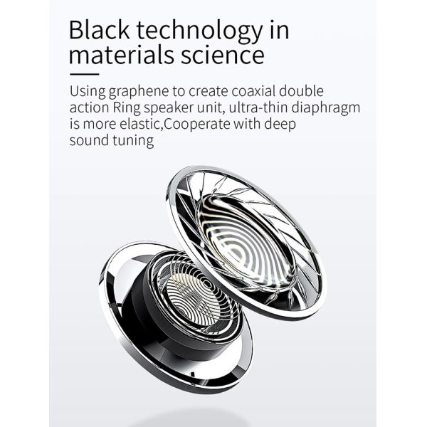 Waterproof 6D Stereo Sound ABS 1200mm Wired Sports Earphones