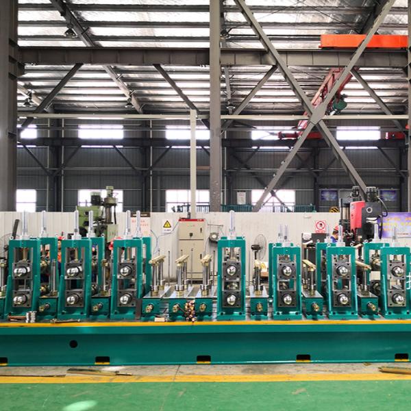 Máquina de fabricação de tubos de aço inoxidável SS MS Tubos quadrados de aço 1000kw