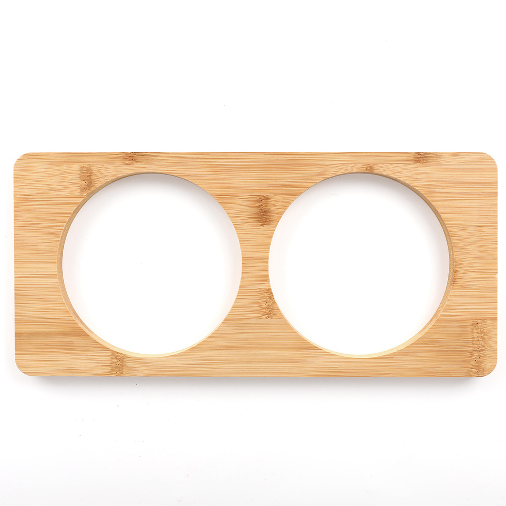 Raised Elevated Ceramic Pet Bowl For Cat Dog Food Water Feeding OEM