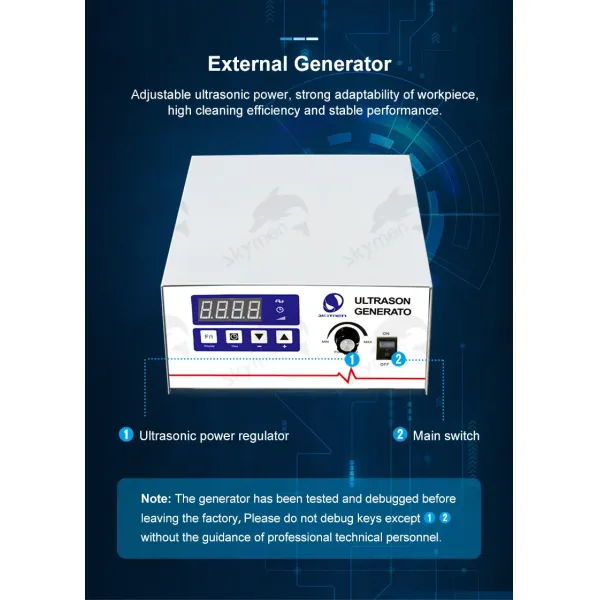 175L Electric Multi-Function High Efficiency Auto Parts Mechanical Industrial Ultrasonic Cleaner