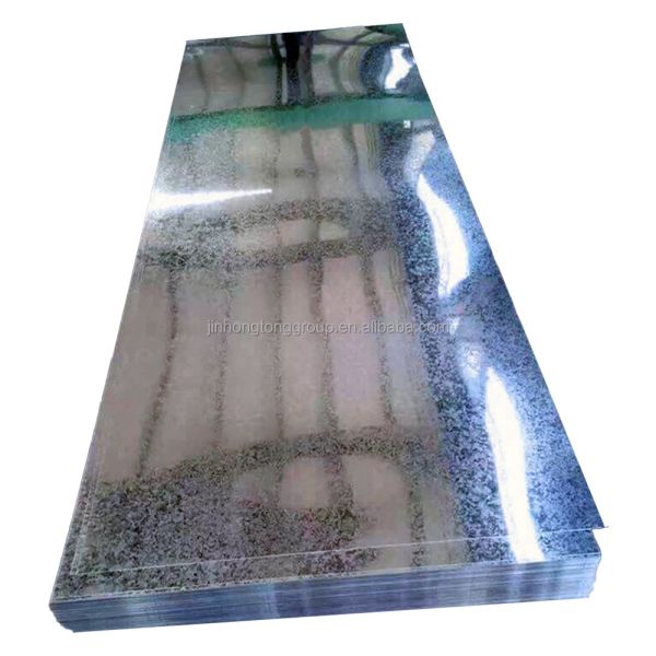 Skin Pass Galvanized Steel Sheet 5*10 Galvanized Sheet Metal 24 Gauge SGCC Z22 GI Sheet for Anti Rust