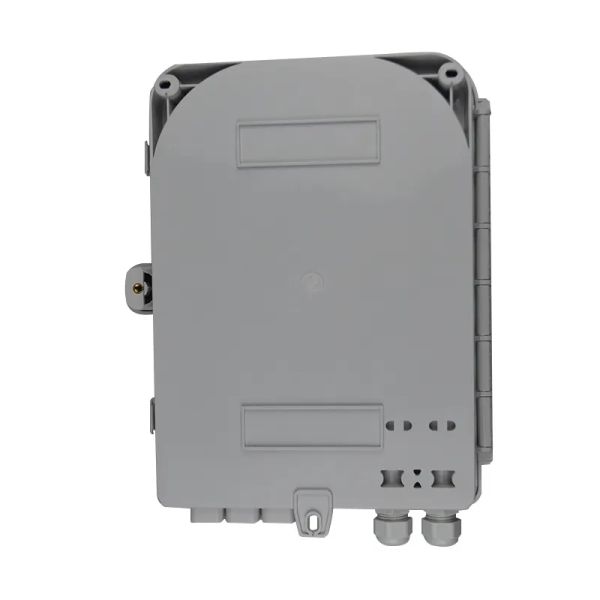 Outdoor Waterproof FTTH Fiber Optic Distribution Box for Easy Wall/Pole Installation