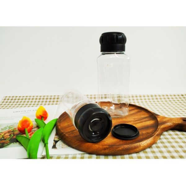 Jarrones de plástico de capacidad media libres de BPA para cocina