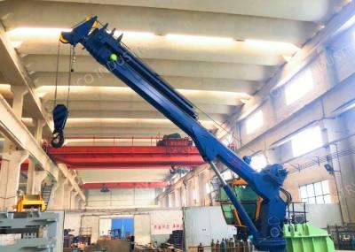 Offshore Hydraulic Telescopic Boom Crane 12m/Min