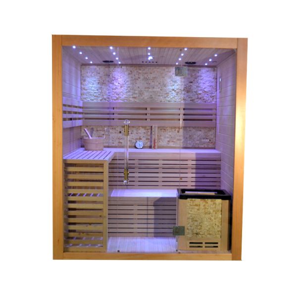 6KW Stove Heater Steam Sauna Room With Touch Screen Control Panel 220V