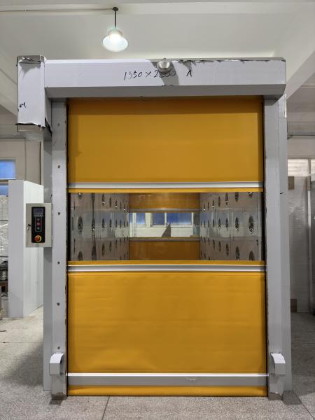 Stainless Steel Goods Air Shower Room: DIN75200 Fireproof, Self-Cleaning PVC Curtain