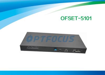 1 porto GPON OLT/EPON OLT 19 em portos combinados sozinhos de GE TX SFP da caixa 1 do suporte 1U