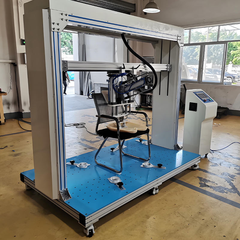 Touch Screen Controlled Chair Backrest & Seat Surface Tester Comprehensive Office Chair Cyclic Compression Testing Equipment