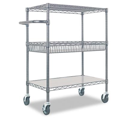 Cold Room & Frozen Storage Custom Metal Shelving Stainless Steel Trolley & Carts System