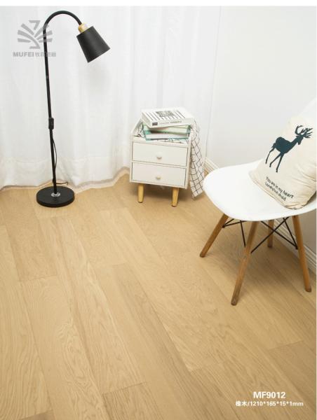 Multi-layer solid wood composite floor aluminum trioxide decorative paper wear-resistant surface