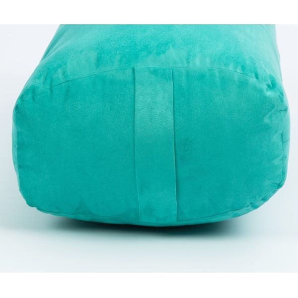 Yoga Bolster, Premium Velvet Bolster Pillow (26