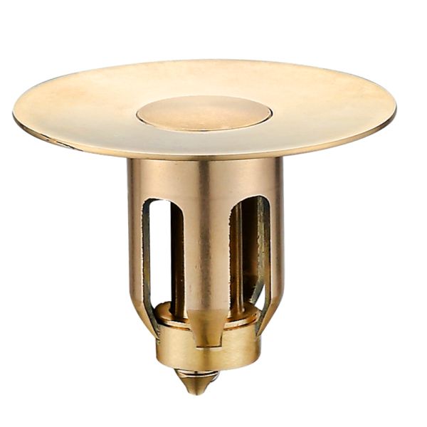 2.44inch American Size Upgraded Brass Sink Drain Stopper Pop Up Bathtub Drain Strainer