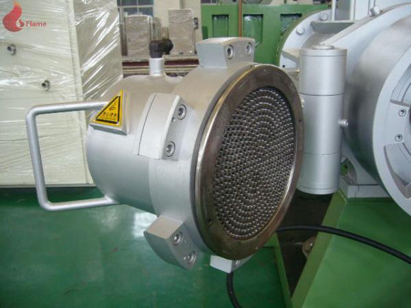 110KW Double Head Plastic Strainer Extruder 1500 - 2000 Kg / Hr