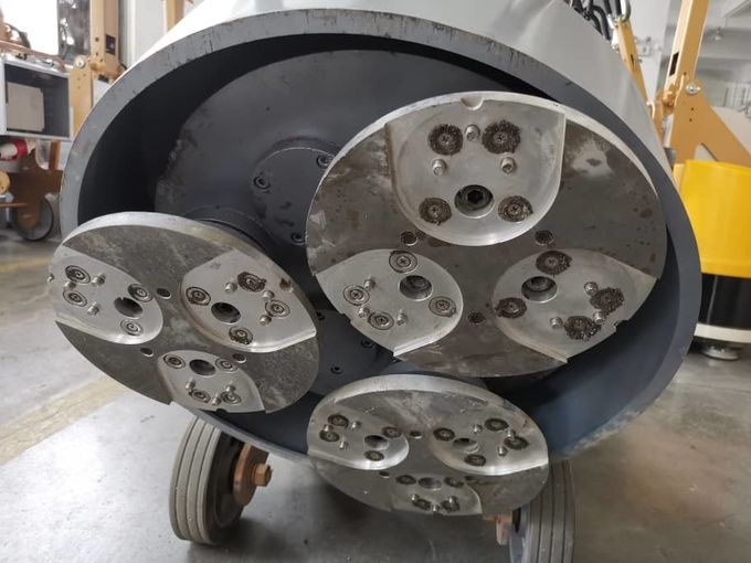 Ручной каменный точильщик S9 пола 5.5KW с коробкой передач планетарной системы