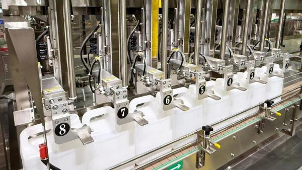 Máquina automática de llenado de champú para jabón líquido y productos para el cuidado del cabello