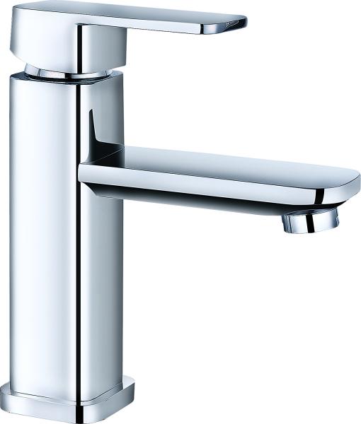 Modern Ceramic Valve Type Single Handle Basin Faucet For Bathroom T8402