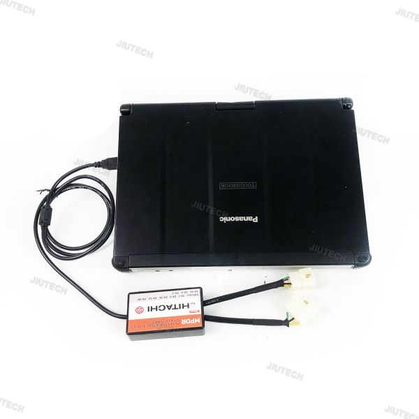 MPDR 3.9 High-Speed Diagnostic Tool for Hitachi Truck Excavator Wheel Loader Crawler Carrier for Hitachi ZX-1 ZX-3 ZX-3G ZX-5 with CFC2 Laptop