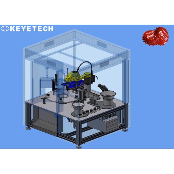 Crown Cap Closures Detection System With Linear Array Camera Inspection