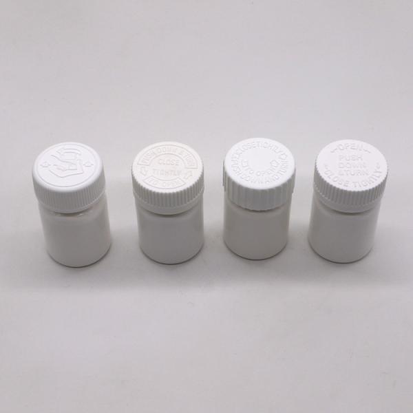 Small Capacity 40ml HDPE Plastic Bottle with Screw Cap and Custom Label Printing