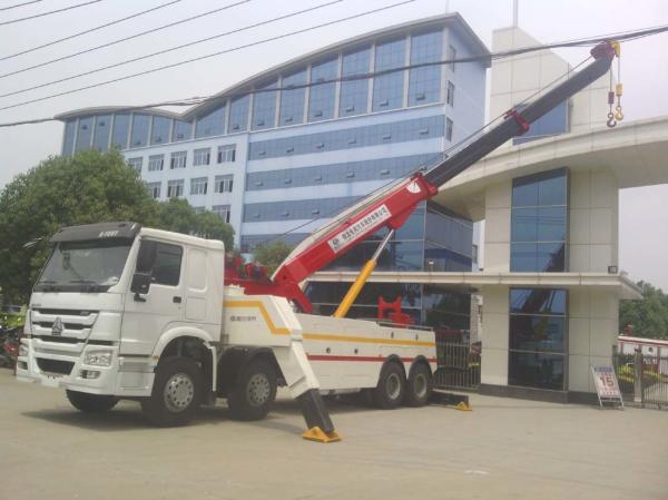Colorful Heavy Duty Wrecker , Special Purpose Truck For Road Recovery