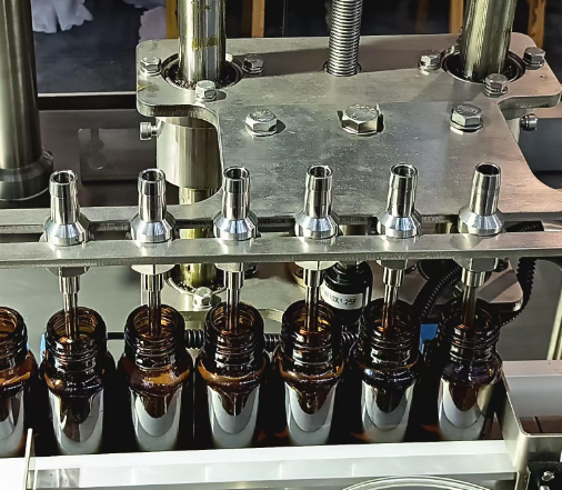 Línea de llenado aséptico de alta eficiencia para envases farmacéuticos, llenado cosmético biotecnológico, llenado farmacéutico