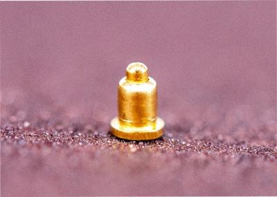 Reliable Micro Pogo Pins Bias Structure DesignSolder Cup Tail For Wire Attachment