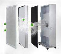 0.3um Unidade de filtro de ventilador de sala limpa, AC 110V 220V 200W FFU Filtro de ventilador