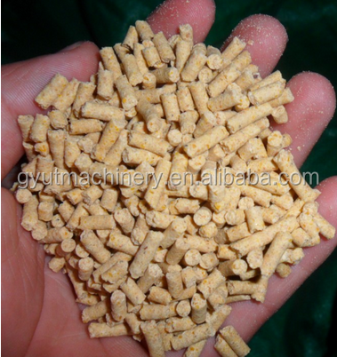 Máquina flotante de procesamiento de piensos para peces con rendimiento estable