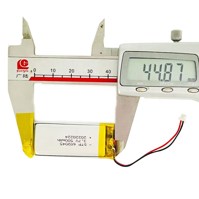 батарея полимера иона лития 3.7V 500mAh 602045 для мобильных устройств
