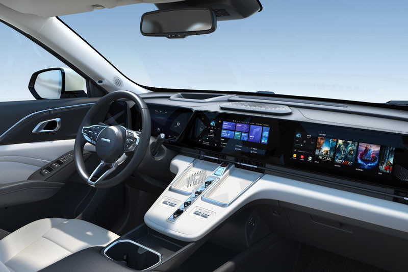 7-местный FWD Haval Гибридный внедорожник Haviron MAX 2023 1.5L Hi4 105 Пилотная версия