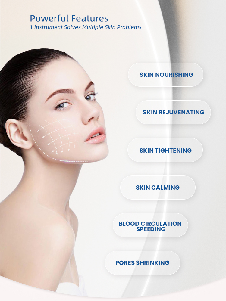 D Cool Electroporation Hot Cold Mesotherapy Skin Rejuvenation Salon Equipment