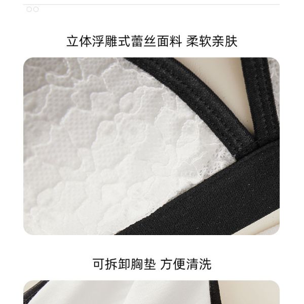 Women Lingerie Set Wholesale of High Quality S M L Sizes Women Bra and Brief Sets Triangular Cup Women Underwear Set