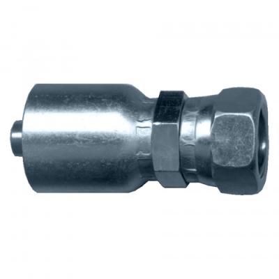 SS 37 Degree Female Sae Hydraulic Hose Swivel Fitting Male NPTF