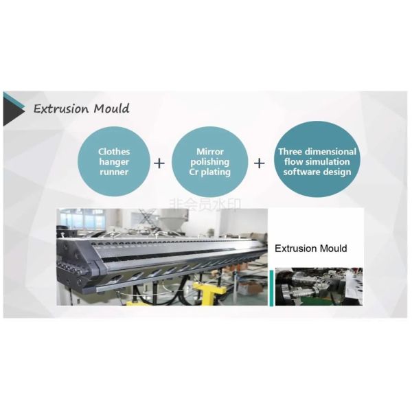 PVC + ASA Corrugated ABB 1.5MM Plastic Roof Tile Making Machine