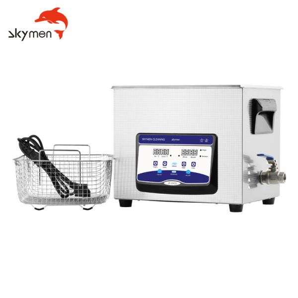 O grande 10L líquido de limpeza ultrassônico 240W 40kHz com desgaseifica a função de aquecimento da função para a limpeza do injetor de combustível do carro