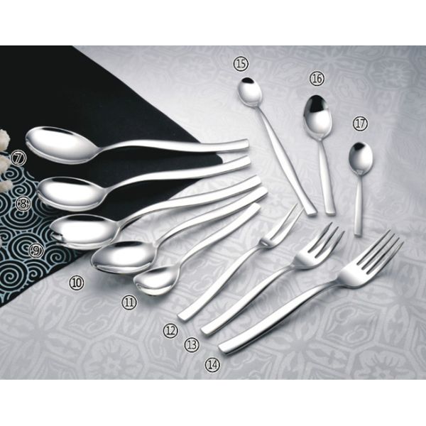 OEM logo Stainless steel tableware/flatware/cutlery set/kinfe fork spoon