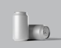 A cerveja de alumínio vazia da bebida 250ml 8,4 onças magro pode