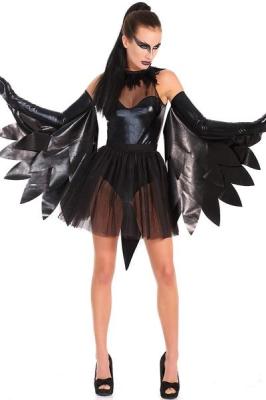Dark Raven Swan Dance Halloween Adult Costumes Fairies For Party Christmas