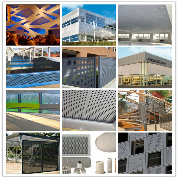 Пефорированный металлический лист микрона листа нержавеющей стали 304 пефорированный отверстием