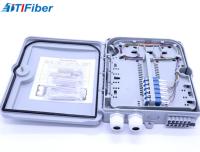 Wall Mounted Fiber Optic Distribution Box 1X16 With SC Adapter Splitter / Pigtails