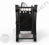Cable multicanal 4 canaux 4x16A prises de signal électriques industrielles CAT6 SF/UTP câble réseau câble en bobine rétractable