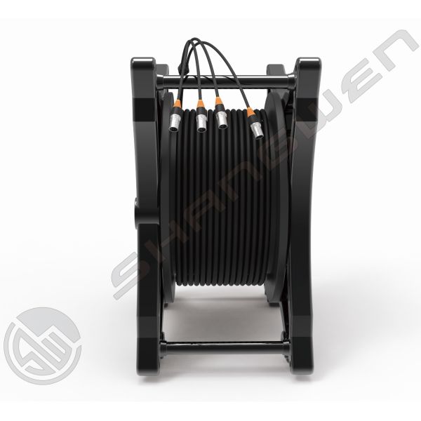 Multi-Channel Cable 4 Channel 4x16A Signal Sockets Industrial Electric CAT6 SF