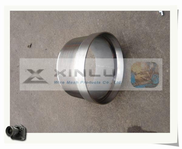 wire wound stainless steel screen pipe / wedge wire screen tube /  perfect roundness water well screens