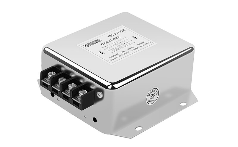 380V 440VAC 3-фазный EMI EMC фильтр DAC3-D 6A-30A CE ROHS