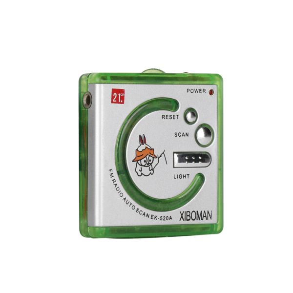 Милое FM радио с 3,5 мм Jack Interface Мини портативное радио OEM для рекламного подарка