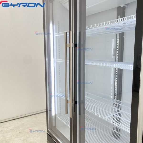 CE UL 3 Door Commercial Refrigerator For Supermarket And Convenience Store